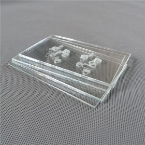 clear float tempered iav