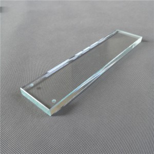 IK09 10mm clear toughened glass for lighting