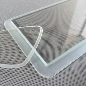 borosilicate recessed glass